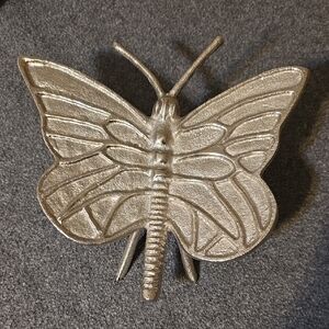 Silver Butterfly Decor